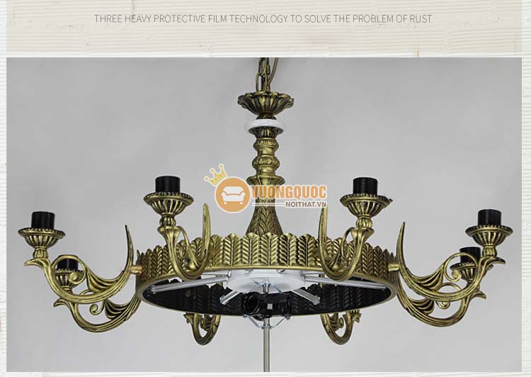 Đèn chùm trang trí Tiffany Yb207-12